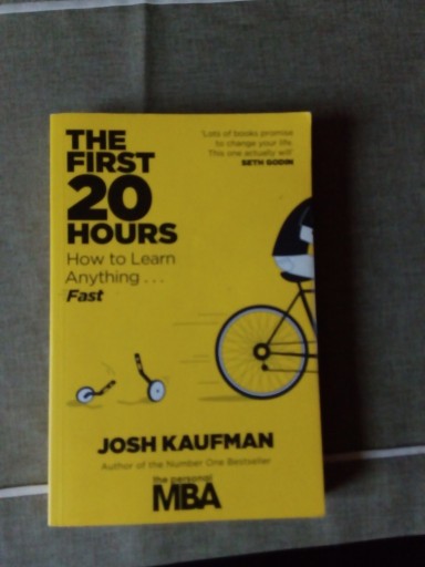 Zdjęcie oferty: Josh Kaufman- 20 hours, how to learn anything fast