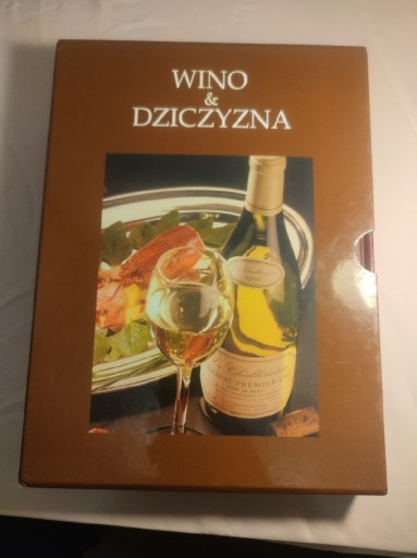Zdjęcie oferty: Wino i dziczyzna. 2 tomy. Książka kucharska