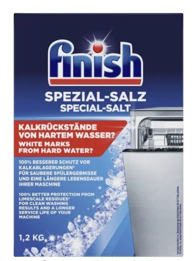 Zdjęcie oferty: Spezial-salz sól do zmywarki Finish 1,2 kg Z DE