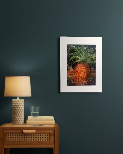 Zdjęcie oferty: Obraz malowany RĘCZNIE | Ananas 