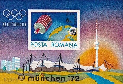 Zdjęcie oferty: Rumunia 1972** bl.98 cena 64,90 zł kat.90€