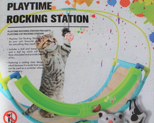 Zdjęcie oferty: Zabawka dla kota Playtime Rocking Station drapak