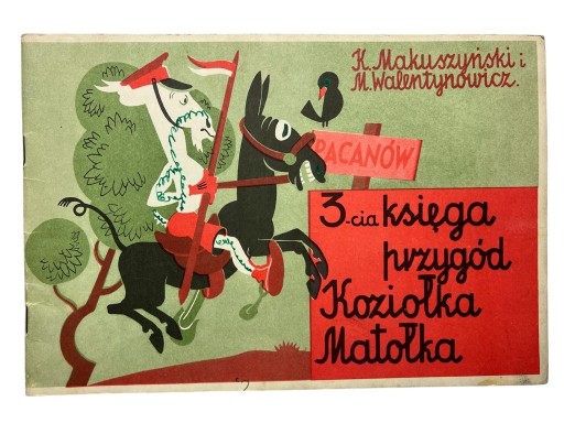 Zdjęcie oferty: 3 księga przygód Koziołka-Matołka, Kraków 1977