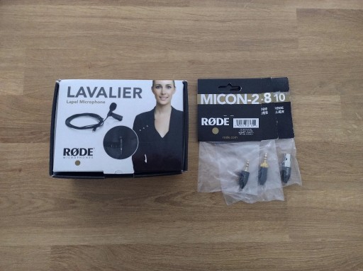 Zdjęcie oferty: Mikrofon Rode Lavalier + Rode Micon-2/8/10 