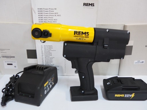 Zdjęcie oferty: REMS MINI PRESS Acc 22v prasa zaciskarka aku 