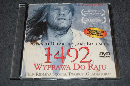 Zdjęcie oferty: 1492 WYPRAWA DO RAJU - Gerard Depardieu