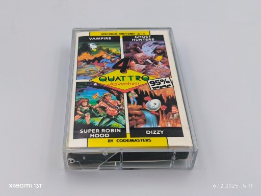 Zdjęcie oferty: Zestaw gier QUATTRO Adventure dla ZX Spectrum Sinclair Codemasters