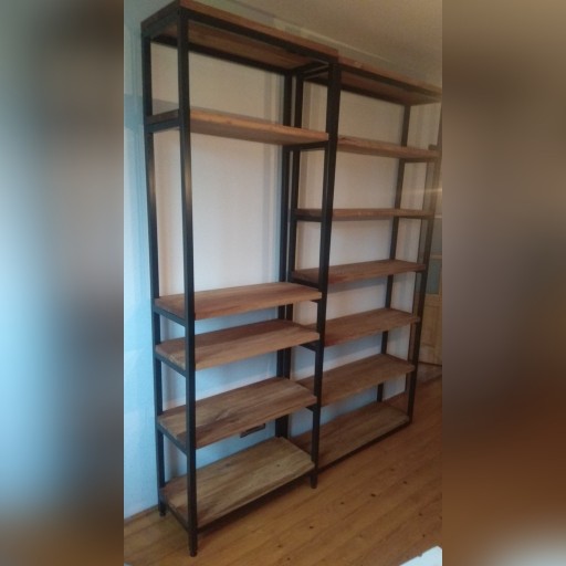 Zdjęcie oferty: Nowoczesny regał loft biblioteczka na książki polk