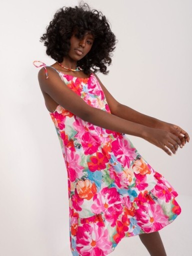 Zdjęcie oferty: Sukienka damska letnia nowość kwiatowy print 