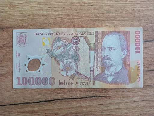 Zdjęcie oferty: Rumunia 100000 Lei - 2000 r.