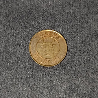 Zdjęcie oferty: Moneta Islandia 10 Aurar 1981