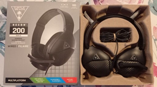 Zdjęcie oferty: Słuchawki TURTLE BEACH Recon 200 Gen2 Czarny NOWE