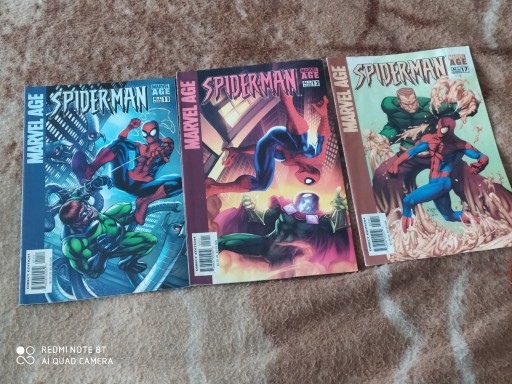 Zdjęcie oferty: Spider-Man Marvel Age 11,12, 17