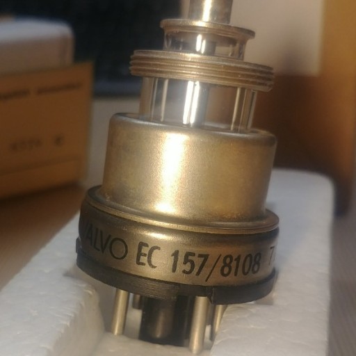 Zdjęcie oferty: Lampa elektronowa EC157 EC 157 trioda UHF NOS NIB