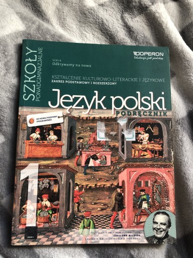 Zdjęcie oferty: Język polski podręcznik Operon 2013