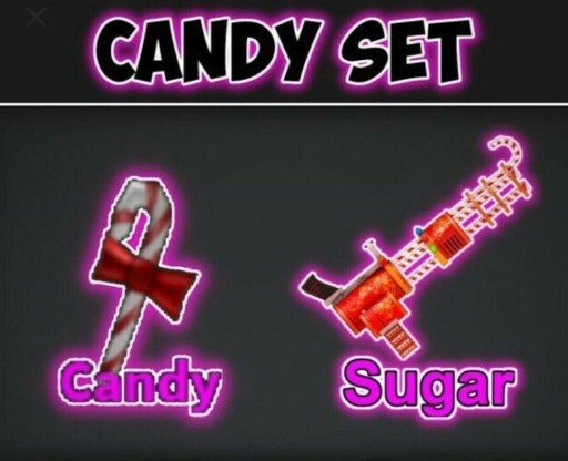 Zdjęcie oferty: Candy set murder mystery roblox
