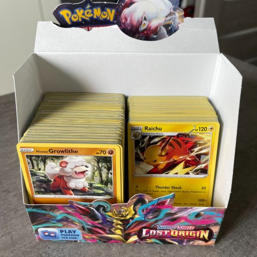 Zdjęcie oferty: Pokemon Bulk 309 kart Set Lost Origin LOR