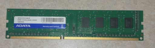 Zdjęcie oferty: Ram Komplet 4GB ddr3 Adata