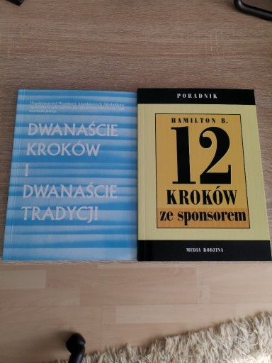 Zdjęcie oferty: 12 Kroków ze sponsorem + 12 kroków i 12 tradycji