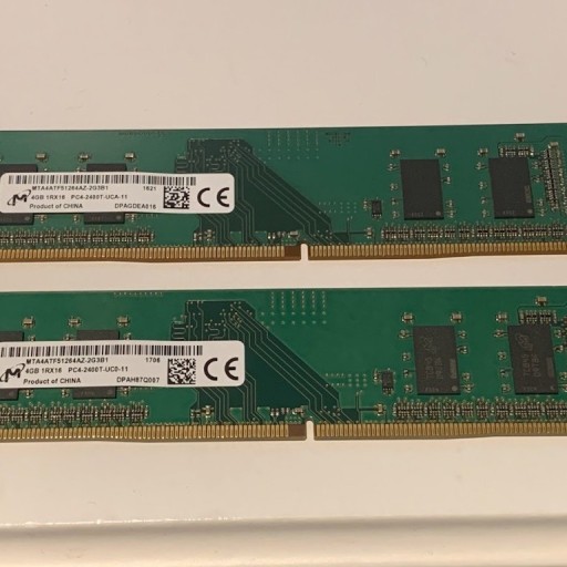 Zdjęcie oferty: Micron DDR4 2400MHz 8GB 2x4GB