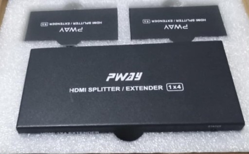 Zdjęcie oferty: ROZDZIELACZ SPLITTER PRZEDŁUŻACZ HDMI 4 PORTY 1X4