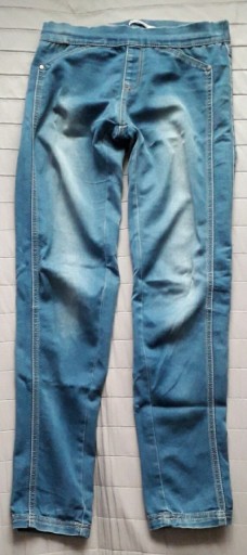 Zdjęcie oferty: STRADIVARIUS getry, legginsy jeansowe r.34