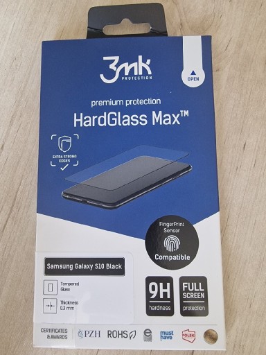 Zdjęcie oferty: Szkło hartowane 3MK do Samsung Galaxy S10 black