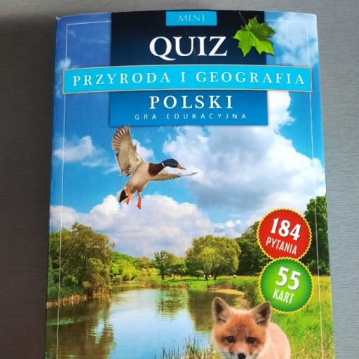 Zdjęcie oferty: Gra edukacyjna - Quiz Przyroda i Geografia Polski