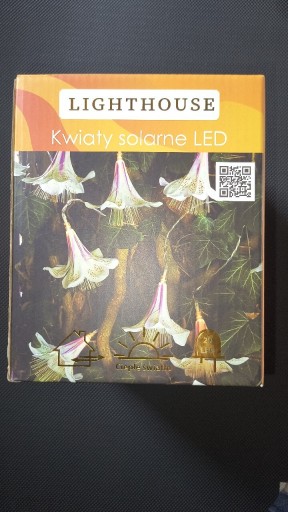 Zdjęcie oferty: Lighthouse Kwiaty solarne LED łańcuch solarny 20 kwiatów