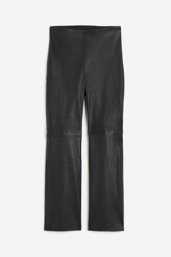 Zdjęcie oferty: H&M spodnie czarne damskie skórzane z metką 46 XL