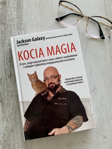 Zdjęcie oferty: Ksiazka „Kocia magia” Joel Derfner, Jackson Galaxy