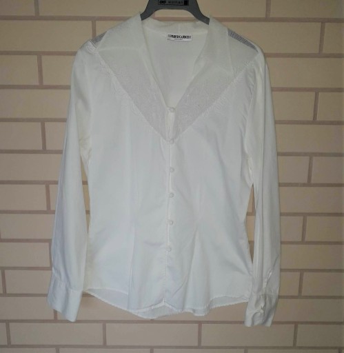 Zdjęcie oferty: Biała koszula włoska vintage retro rozmiar 40/42