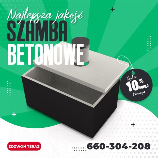 Zdjęcie oferty: Szambo betonowe 8m3 / 8000 litrów /Zbiornik 8m3