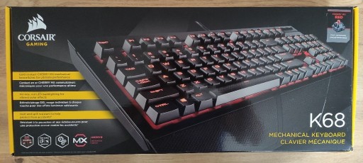 Zdjęcie oferty: Klawiatura mechaniczna Corsair K68 (Cherry MX Red)