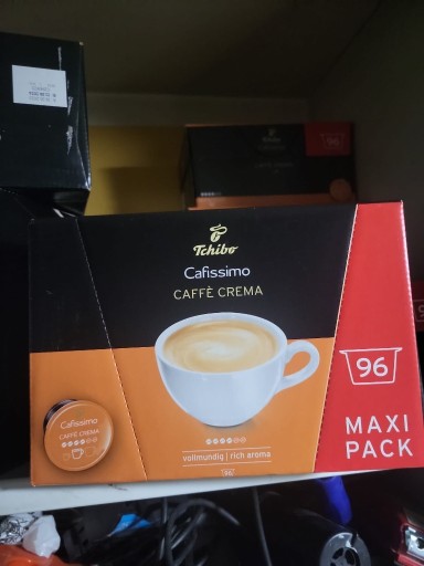 Zdjęcie oferty: kapsułki tchibo caffisimo caffe crema 96 sztuk 