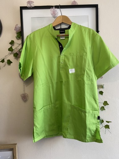 Zdjęcie oferty: Bluza medyczna S 36 zielona limonka 7days fartuch