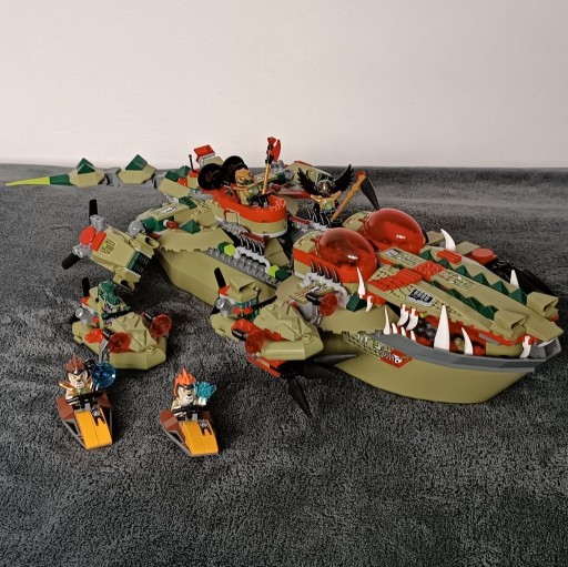 Zdjęcie oferty: LEGO Legends of Chima Krokodyla łódź Craggera70006