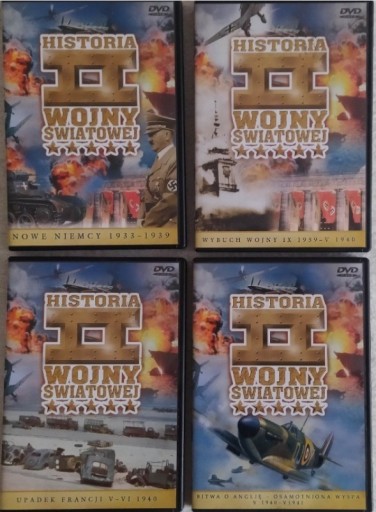 Zdjęcie oferty: OXFORD Historia II Wojny Światowej filmy DVD 1-16
