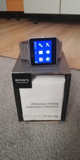 Zdjęcie oferty: Sony SmartWatch 2 branzoleta srebrna