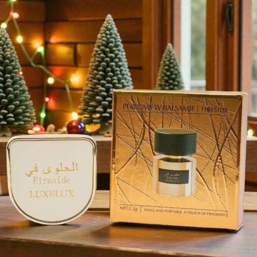 Zdjęcie oferty: Perfumy w Balsamie Fireside LUXELUX  Elegancki Zapach Damski 2,2g