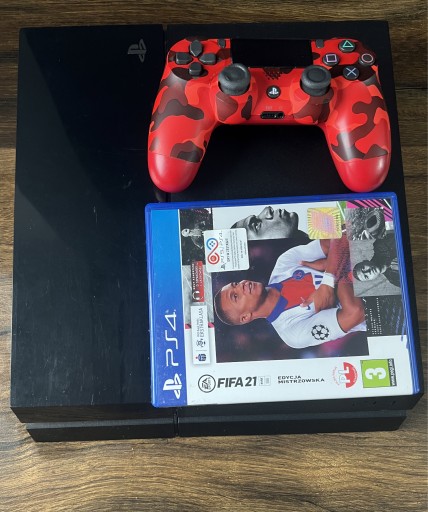 Zdjęcie oferty: Konsola PS4 + pad + fifa21