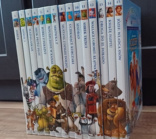 Zdjęcie oferty: Kultowe animacje kolekcja 15 DVD