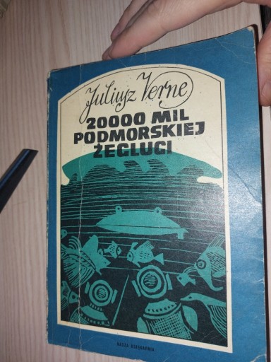 Zdjęcie oferty: 20000 mil podmorskiej żeglugi, Juliusz Verne, 1950