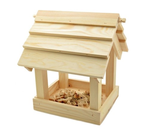 Zdjęcie oferty: Karmnik dla ptaków drewniany Duży 