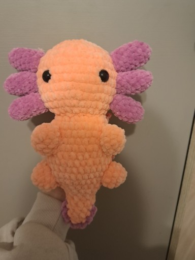 Zdjęcie oferty: Axolotl na szydełku/amigurumi 