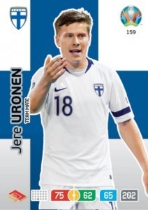 Zdjęcie oferty: URONEN Team Mate 159 EURO 2020 UEFA KARTY PANINI