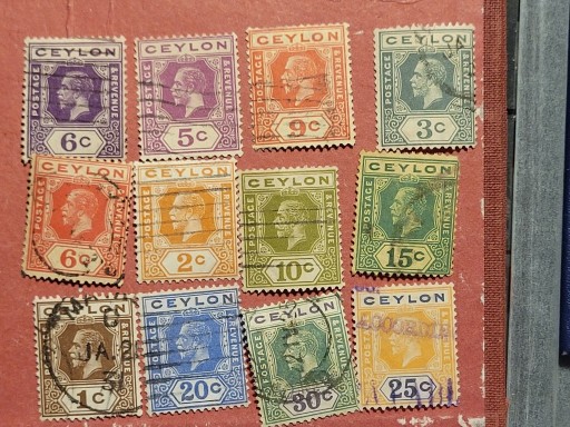 Zdjęcie oferty: Cejlon  1921-1927r          