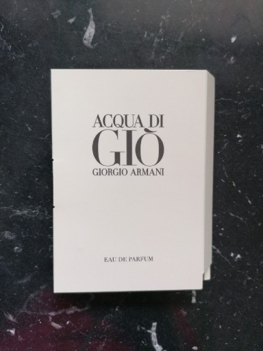 Zdjęcie oferty: Acqua di Gio edp 1,2 ml Armani 