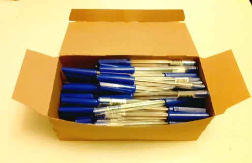 Zdjęcie oferty: Długopisy niebieskie, czarne, zielone