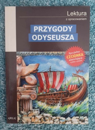 Zdjęcie oferty: Przygody Odyseusza - lektura z opracowaniem (GREG)